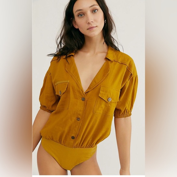 Free People Intimately So Fari Thong Bodysuit - Picture 1 of 6
